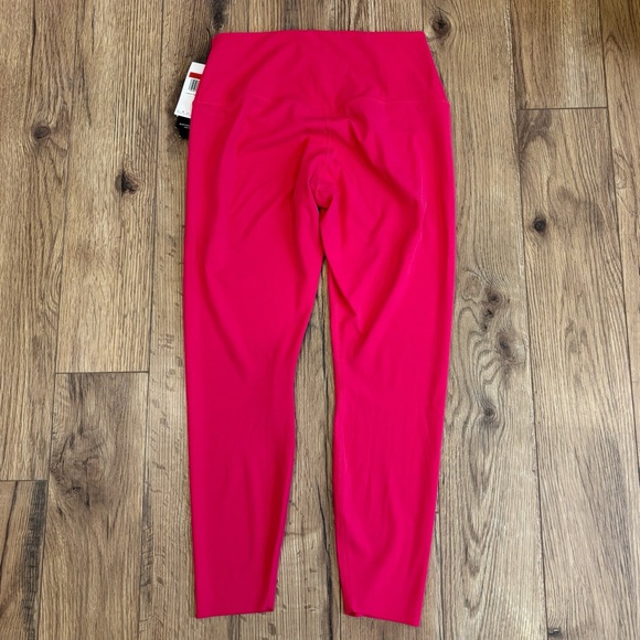 NWT Nike Zenvy High Waisted 7/8 Leggings Size Large In Rush Pink - Picture 3 of 8